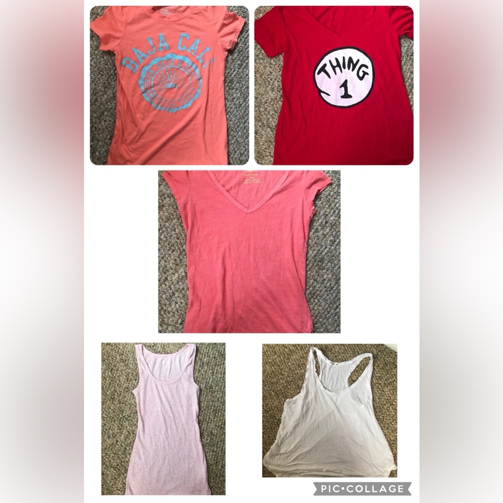 Women’s Bundle of 5 Tops Size Medium Preloved